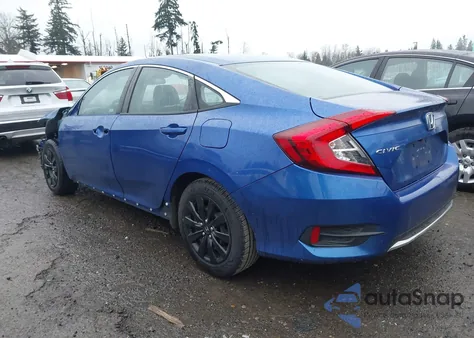 2020 Honda Civic Lx from USA, damaged, VIN 2HGFC2F67LH527821